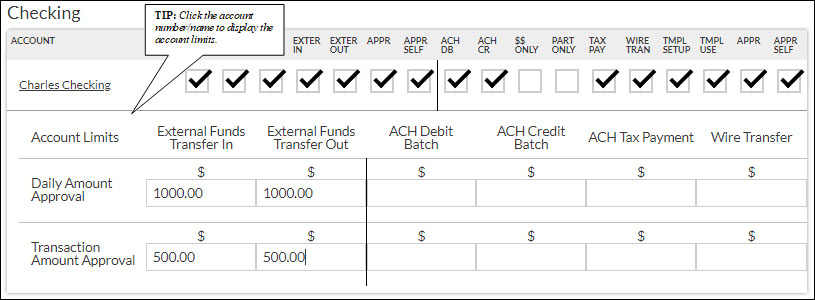 Edit Secondary User Form